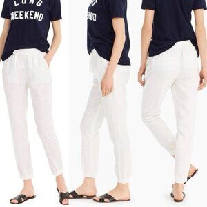 J. Crew White Point Sur Seaside Jogger, 14 TALL